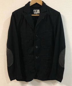 エンジニアドガーメンツ エルボーパッチ ウール ベッドフォードジャケット サイズXS 黒 毛 BEDFORD JACKET Engineered Garments