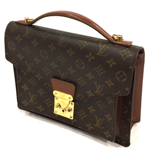 ルイヴィトン モンソー M51185 モノグラム ハンドバッグ ショルダーストラップ欠品 カバン LOUIS VUITTON