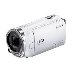 中古 １年保証 美品 SONY HDR-CX485 ホワイト