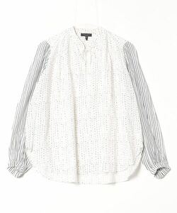 「rag & bone」 ドット柄長袖ブラウス X-SMALL ホワイト レディース