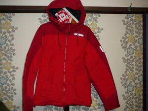 アークテリクス　Fission　LT　Hoody　Wpmen‘ｓ　Crimson　S　アカ　ウインドストッパー　ゴア　プリマロフト　Insulated　Shell　