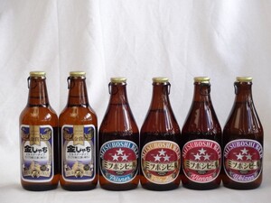 クラフトビール5本セット金しゃちピルスナー330ml×2ミツボシヴァイツェン330mlミツボシウィンナスタイルラガー330mlミツボシピルスナー330