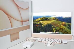 iMac（24インチ,M1,2021）VESAマウントモデル/256B/16GB〈MGPT3J/A〉⑥