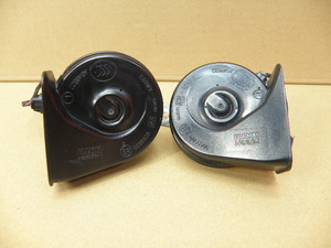 [RMDup40836] BMW ミニ 純正 ホーン R56/R55/R57/R58/R59 2個セット 良品 (クーパー/S/クラブマン/コンバーチブル他/クラクション/FIAMM)