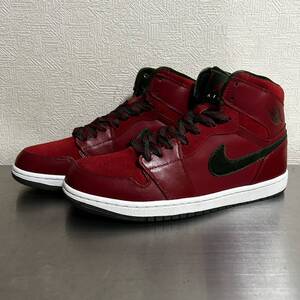 未使用 NIKE AIR JORDAN 1 HIGH RETRO PREMIER RED GUCCI ナイキ エアジョーダン ハイ レトロ プレミア レッド グッチ