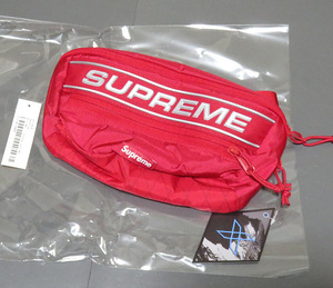 23aw Supreme Red Waist Bag