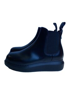 Alexander McQueen◆サイドゴアブーツ/35/BLK/レザー