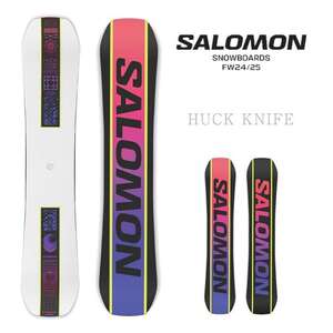 新品未使用 24-25 SALOMON BOARD HUCK KNIFE 153cm 安心保証 即日発送 土日祝発送OK