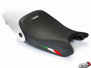 DUCATI MONSTER 696 795 796 1100 08-14 LUIMOTO 製796 | ライダーシートカバー (Team Italia 1172102)