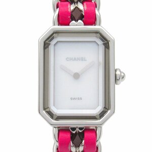 シャネル プルミエールロック ブランドオフ CHANEL ステンレススチール 腕時計 SS/革 中古 レディース