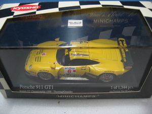 MINICHAMPS/ミニチャンプス　京商1/43 ポルシェ９１１GT1