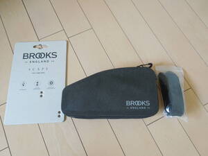 BROOKS ブルックス　トップチューブ　バッグ　マッドグリーン　cambium　ランドナー　ロード　ビンテージ SCAPE TOP TUBE BAG