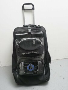 SCUBAPRO スキューバプロ ホイールバッグ キャスターバッグ 約72cm×約46cm×約44cm キャリーバッグ [3F-59389]