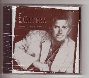 輸入CD:Peter Cetera ピーター・セテラ/One Clear Voice 新品未開封