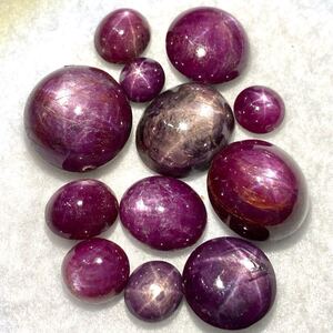 1円〜!!◯天然スタールビーおまとめ104ct◯j 約20.8g ルース 裸石 宝石 ジュエリー jewelry star ruby コランダム w2 マ26