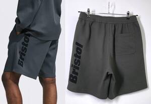 【24SS】FCRB TECH WAFFLE TEAM RELAX SHORTS テック ワッフル チーム リラックス ショーツ L グレー ショートパンツ KA2238