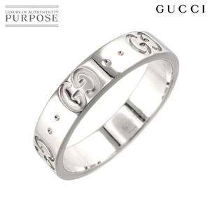 グッチ GUCCI アイコン #11 リング K18 WG ホワイトゴールド 750 指輪 Icon Ring 90252712