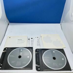 ◎(1109-5) MacBook Mac OS X Install disc1 、disc2