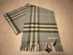 BURBERRY　バーバリー　マフラー　カシミア100％　タグ付き未使用品