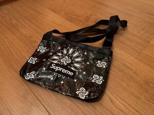 SUPREME / Bandana Tarp Side Bag / Black / ショルダーバッグ / サコッシュ