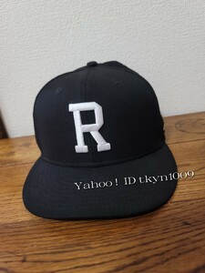 RHC×NEWERA RON HERMAN ロンハーマン ニューエラ “R” 刺繍ロゴ LOGO デニムキャップ ニューエラキャップ 