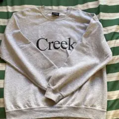 Creek スウェットシャツ Lサイズ グレー