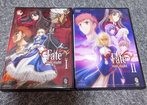 Fate stay night Ⅰ Ⅱ DVD ２巻セット 目立つ傷汚れはありません