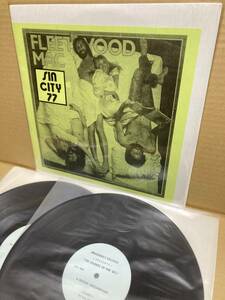 稀LP x2！フリートウッド・マック Fleetwood Mac / Sin City 77 Dragonfly Records ライヴ盤 噂 アナログ盤レコード LIVE US 1977 RUMOURS