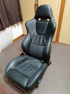 RECARO レカロ セミバケ セミバケットシート 電動 リクライニング シートクーラー シートヒーター 動作確認済み 本革 レザー 助手席