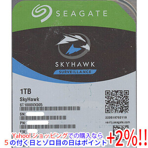 SEAGATE製HDD ST1000VX005 1TB SATA600 5900 [管理:1000013601]