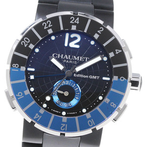 ショーメ Chaumet W17292-45C クラスワン GMT XXL 自動巻き メンズ 箱付き_822089