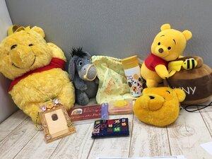 ◇ディズニー 《大量セット》TDR くまのプーさんグッズ 10点 ぬいぐるみ パスケースほか 4H47 【80】