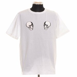 ◆501897 NUMBER （N）INE ナンバーナイン ◆Tシャツ 半袖 ロンドンコーリング パロディ サイズ3 メンズ 日本製 ホワイト