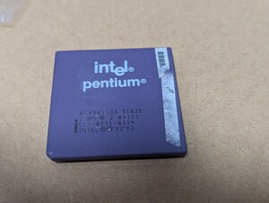 Intel Pentium 133MHz SY028 動作未確認 ジャンク品