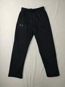 UNDER ARMOUR アンダーアーマーコールドギア スウェット フリース ロングパンツ size M ブラック 黒 超美品 MTR3373