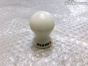 NISMO ニスモ シフトノブ ホワイト 白 全長約62mm 幅約43mm M12×P1.25 / 2R12-695