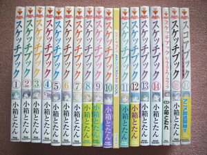 スケッチブック 全18冊 小箱とたん 全巻 全14巻 特典 出張版 スコアブック パーフェクトワーク 限定版 マンガ 単行本 コミックス まとめて