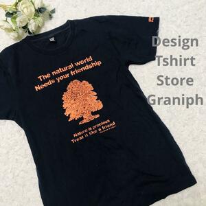 Design Tshirt store graniph メンズＴシャツ　半袖　Ｍ