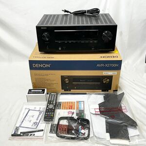 DENON デノン AVR-X2700H AVアンプ ネットワークAVレシーバー AVサラウンドレシーバー 2020年製 通電音出し確認済 現状品