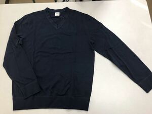 ●ＧＡＰ●新品●コットン・セーター●紺ニット●Ｌサイズ●ニット●Ｖネック●ギャップ●ネイビー●ビジネスに●通勤●オフィース●2-2