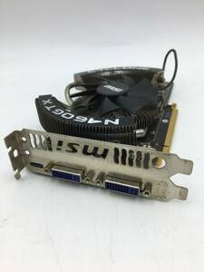 l【ジャンク】msi グラフィックボード N460GTX Cyclone 1G OC/D5 NVIDIA GeForce GTX 460