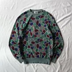 90s MISSONI geometric pattern knit