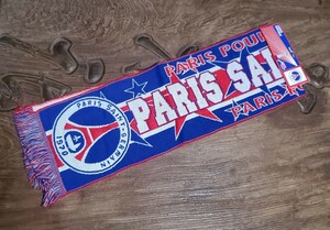 [値下げ交渉] 1998-99 PARIS SAINT GERMAIN FC / パリ・サンジェルマン タオルマフラー 検) 98 1999 PSG OPEL W/TAGS OFFICIAL GOODS Y2K