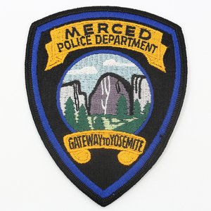 MERCED POLICE DEPARTMENT GATEWAY TO YOSEMITE ワッペン 警察 ポリス マーセド警察署 ヨセミテ国立公園 アメリカ USA カリフォルニア