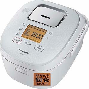 【中古】 パナソニック 炊飯器 5.5合 IH式 ホワイト SR-HB109-W