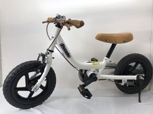 ★美品★People ピープル　ケッターサイクル　12インチ 子供用自転車　ホワイト　幼児用自転車　室内で使用していた物★