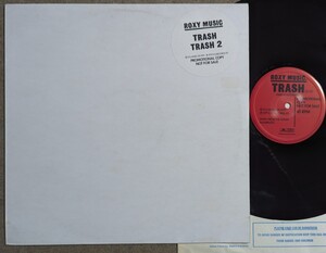 Roxy Music-Trash/Trash 2★英プロモ・オンリー12"/マト1