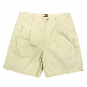 90S◆TOMMY HILFIGER トミーヒルフィガー ハーフパンツ メンズ 春夏物 1円スタート