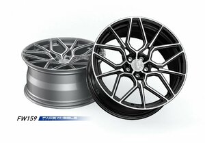 【鍛造】FACE WHEELS　FW159　FORGED 1PCホイール23インチ10.0/10.5/11.0/11.5/12.0/12.5J