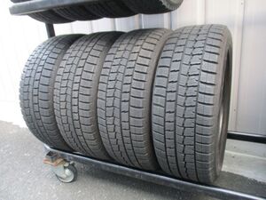 ★☆225/55R17 97Q ダンロップ WINTER MAXX WM01 スタッドレス 2018年製 4本 送料込 T49061218☆★インボイス領収書発行可能